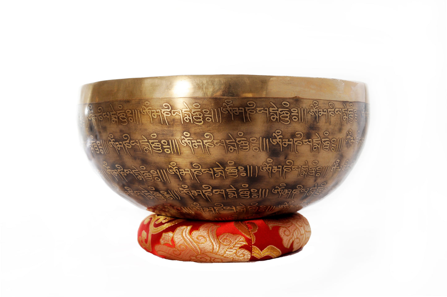 Om Carved Singing Bowl (16cm-28cm)