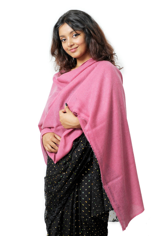 Double Ply 100% Pashmina Shawl - 28"x80" | Crafted in Nepal