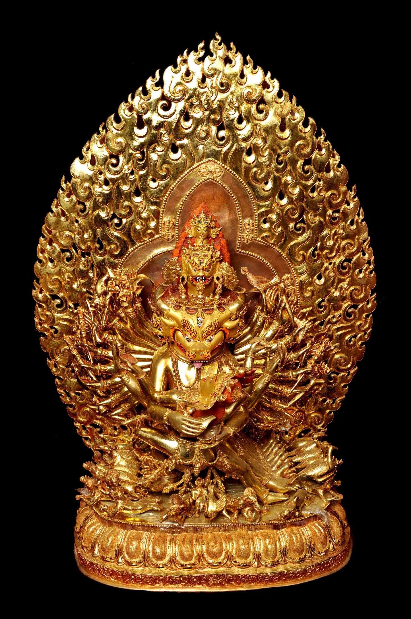 Meghasamvara Metal Craft Statue