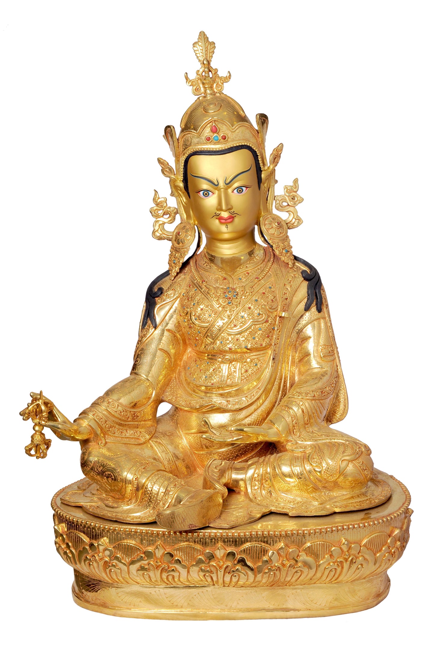 Padmasambhava Metal Craft Statue