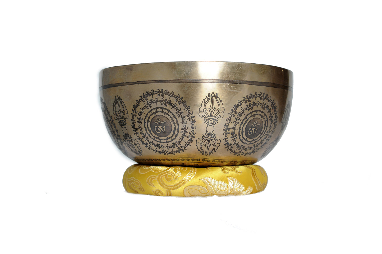 5 Buddha Serenade Carved Singing Bowl (16cm-28cm)