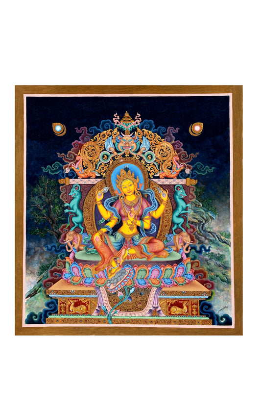 Divine Grace Lakshmi Thangka