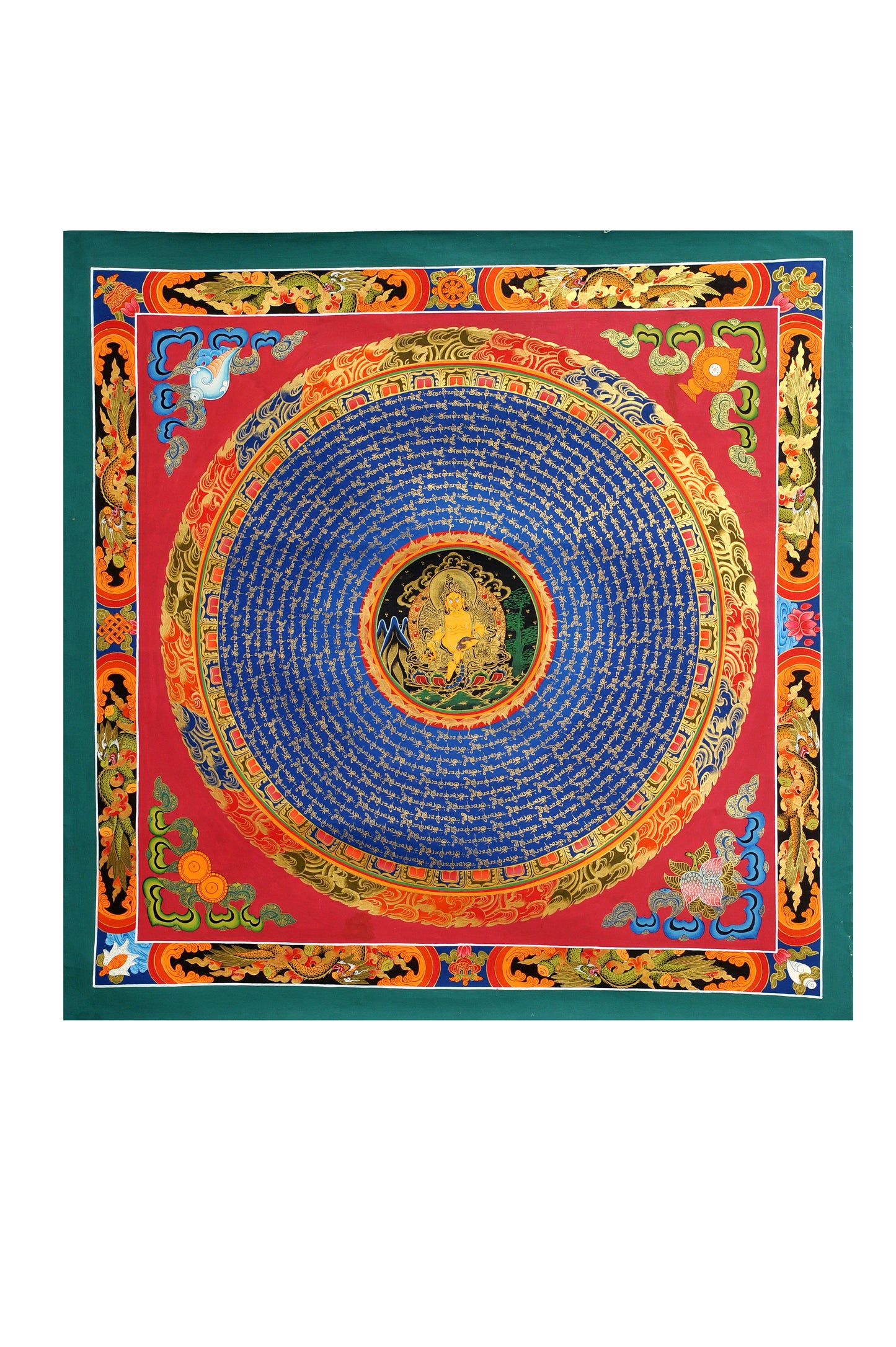 Kuber Mandala Prosperity Thangka