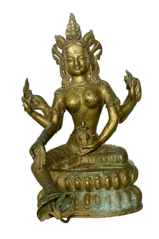 Basundhara Antique Bronze Sculpture (50+ Years