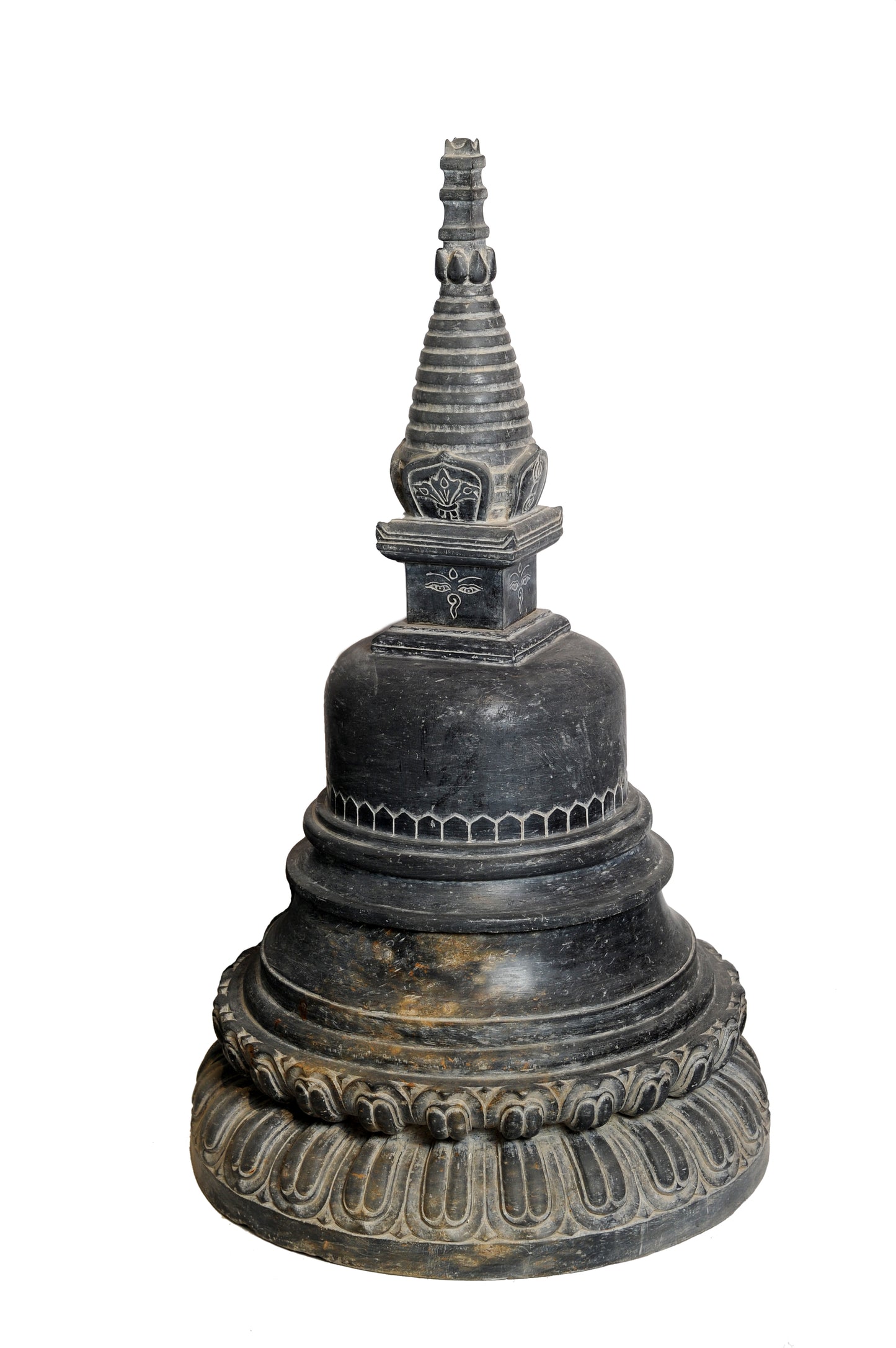 Grand 80cm Tall Stupa Sculpture