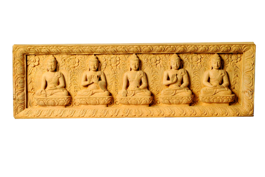 Natural Color Pancha Buddha | Quintessence of Enlightenment