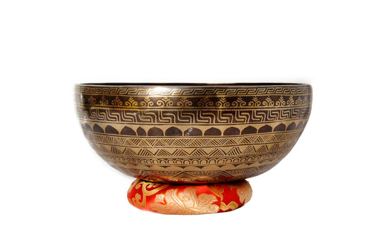 Full Carved Singing Bowl (20cm-30cm)