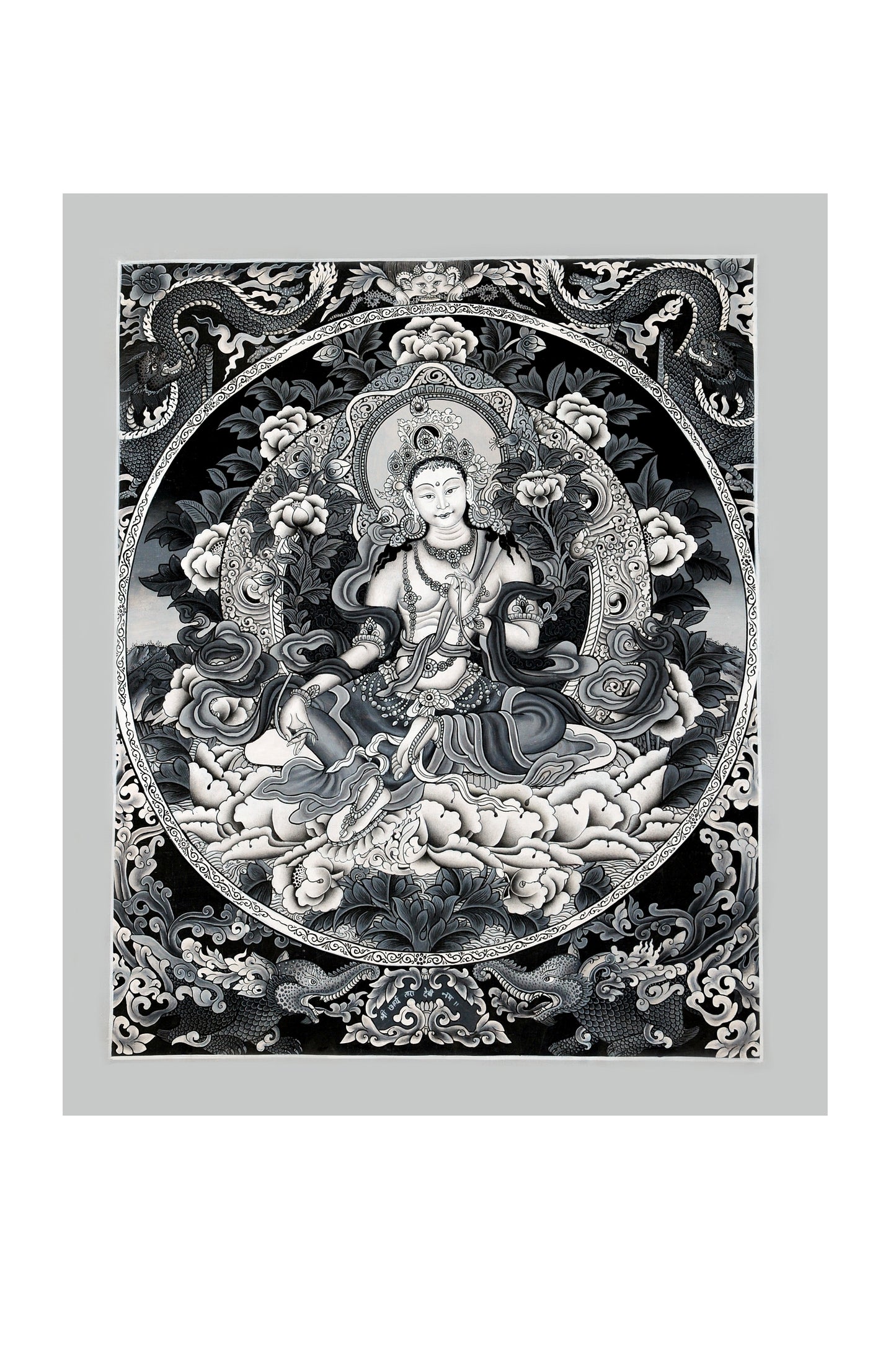 Radiant Green Tara Thangka