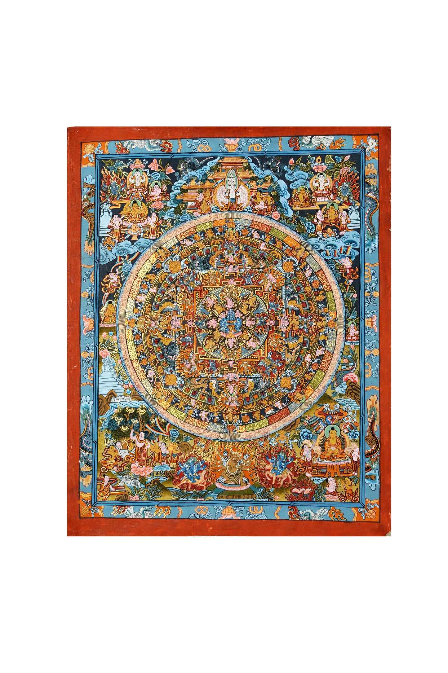 Khorlo Mandala Thangka