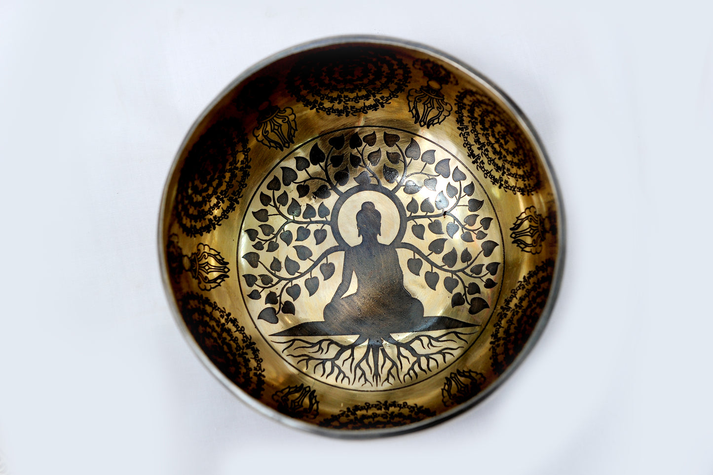 Buddha Tree Singing Bowl (16cm-28cm)