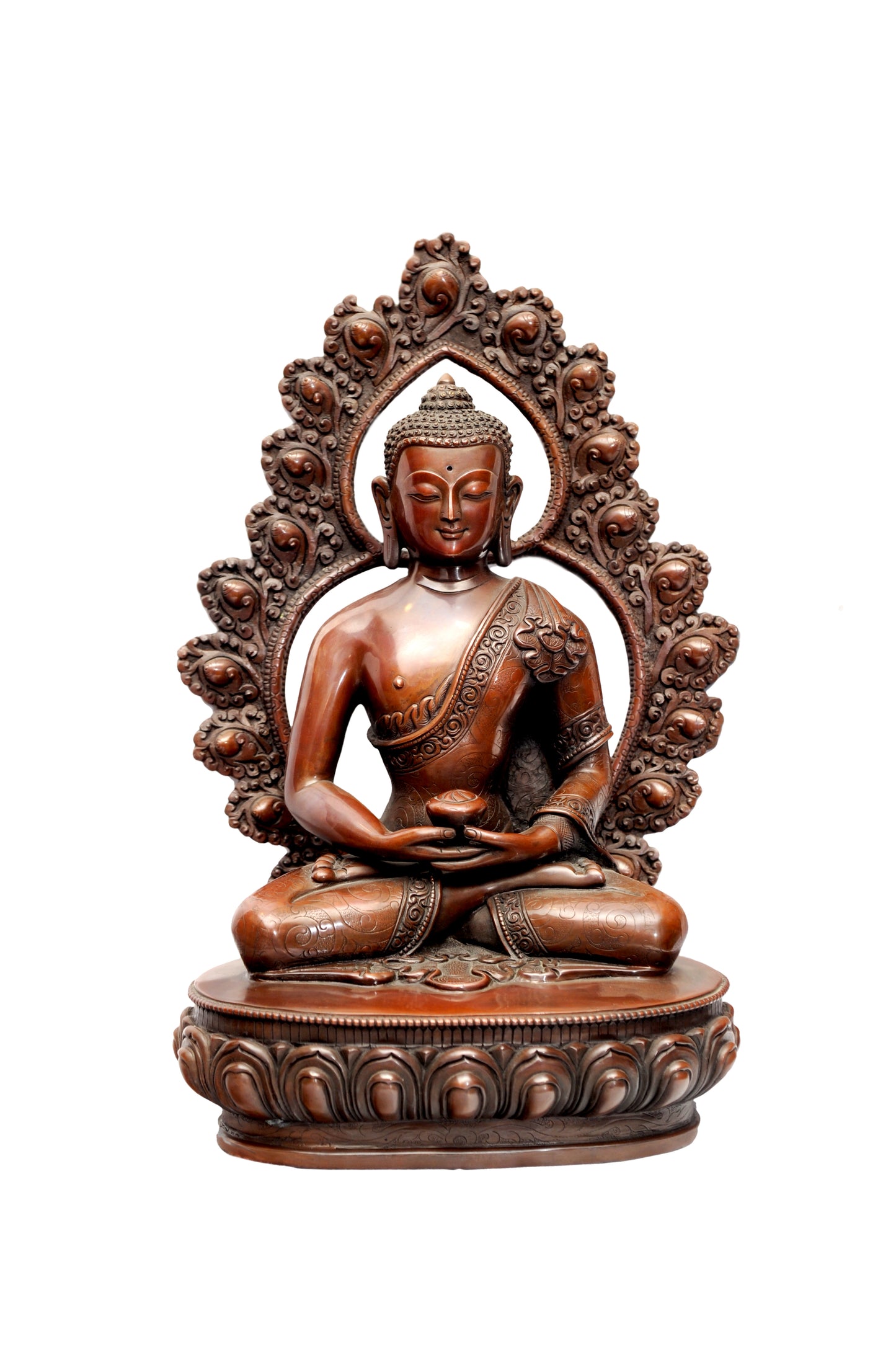 Amitabha Buddha Metal Craft Statue