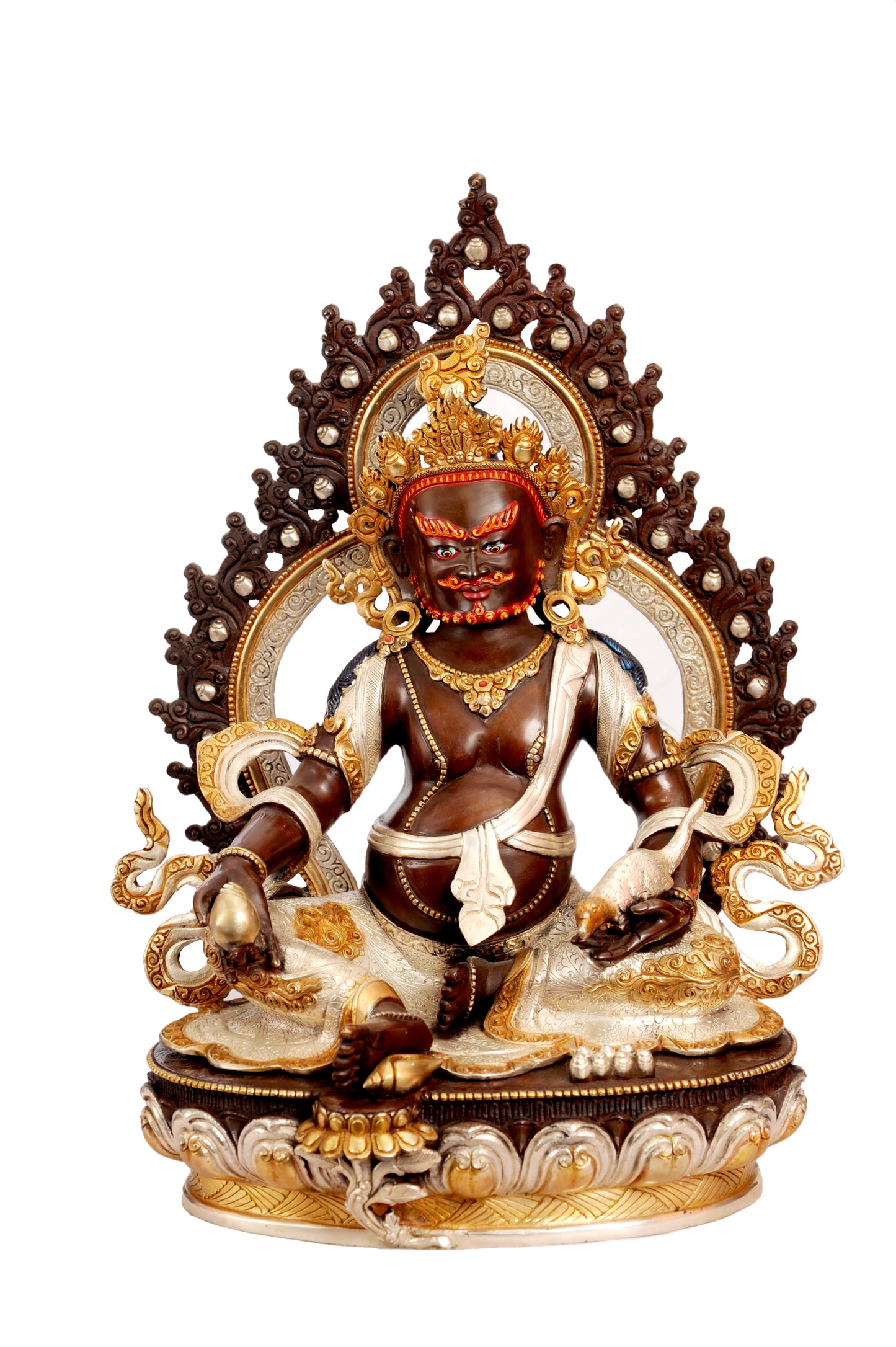 Prosperous Pariwa Kuber Metal Craft Statue