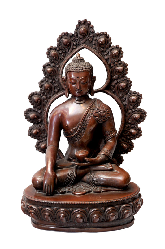 Shakyamuni Buddha Metal Craft Statue