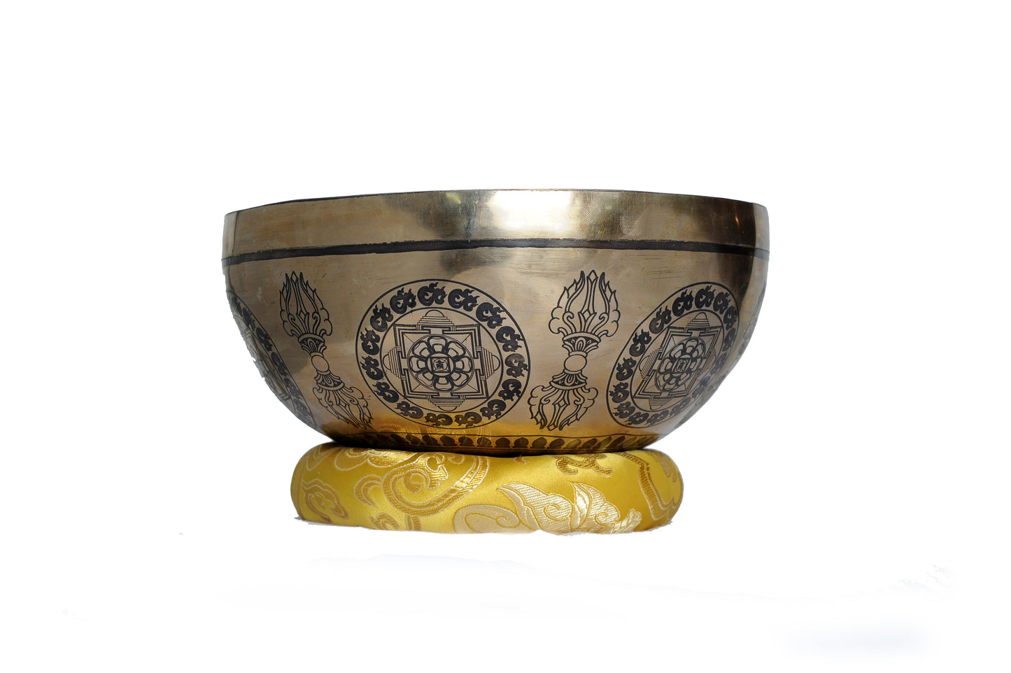 Buddha Harmony Carved Singing Bowl (20cm-28cm)