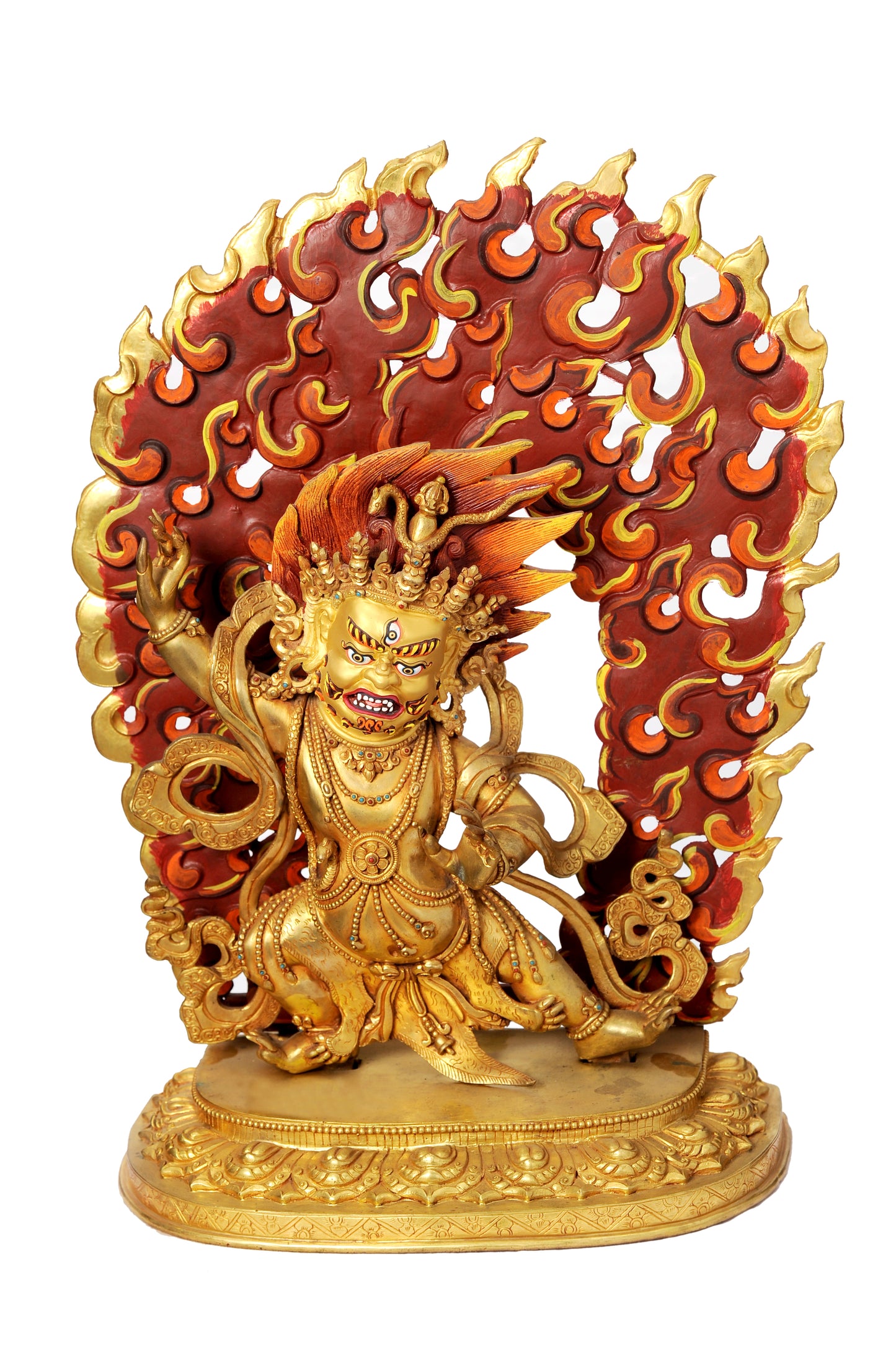 Mahakala Metal Craft Statue