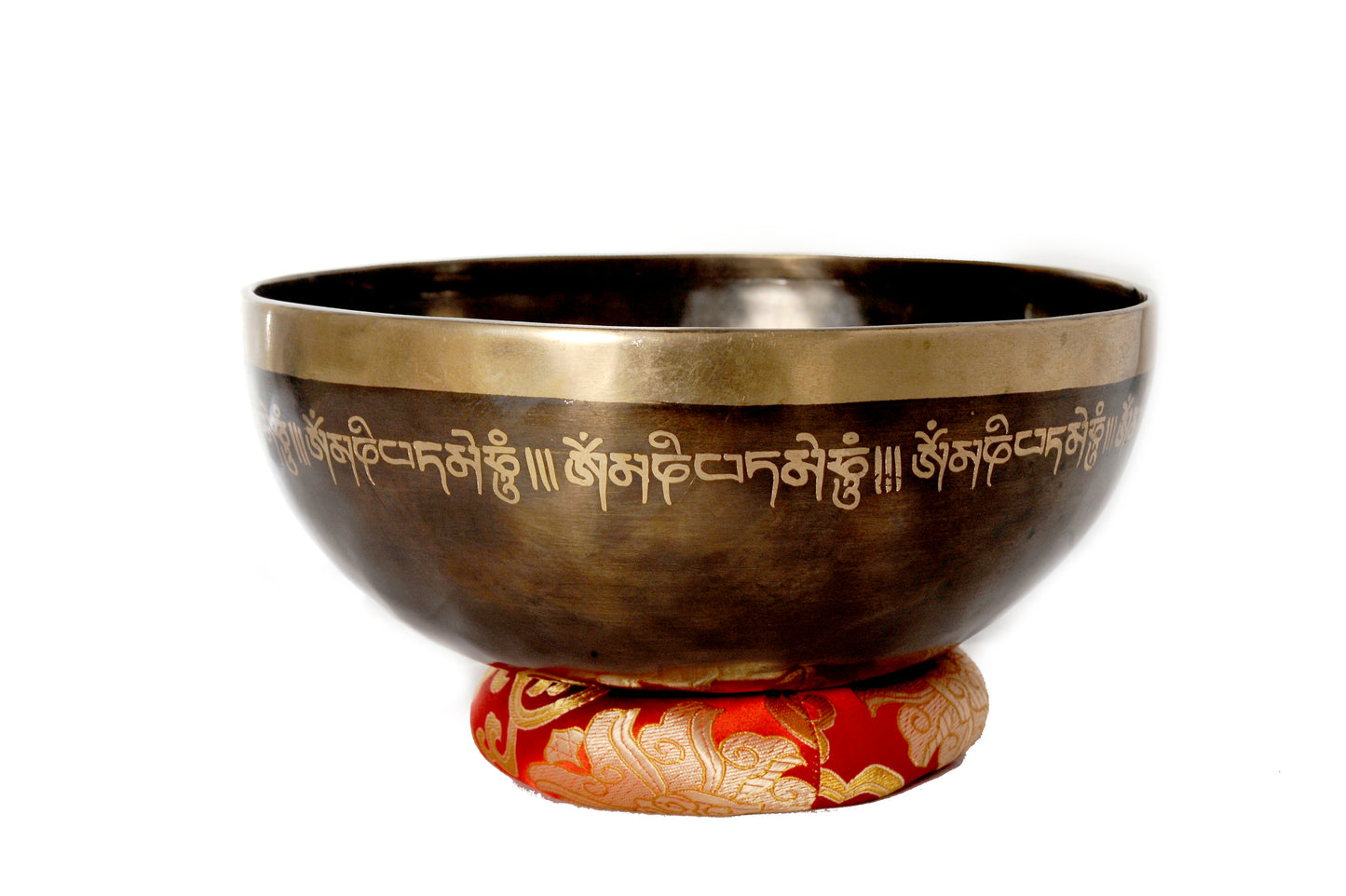 Buddha Sakti Carved Singing Bowl (20cm-28cm)