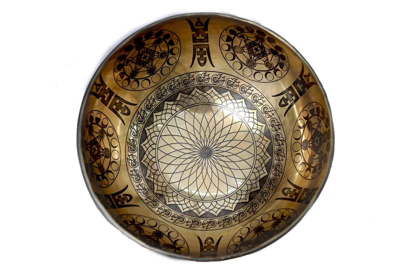 Flower of Life Singing Bowl (18cm-28cm)