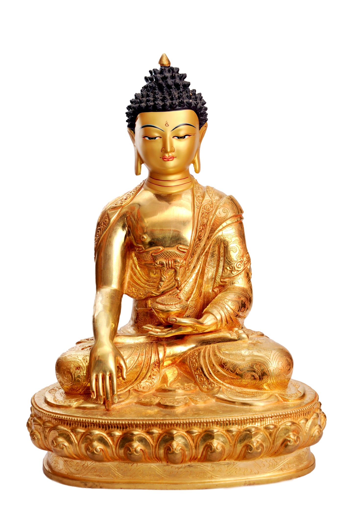 Shakyamuni Buddha Metal Craft Statue